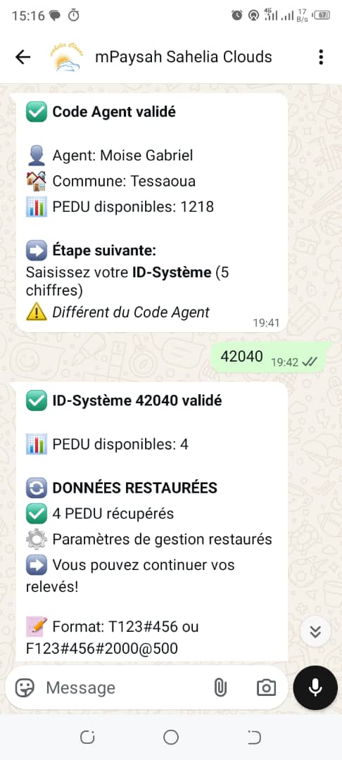 PaysahAEP - Connexion SMEA